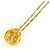 Autre Marque Collar de oro amarillo 18K con diamante Dorado - vista 3