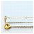 Autre Marque Collar de oro amarillo 18K con diamante Dorado - vista 5