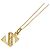 Autre Marque Collana in oro giallo 18K con diamante