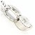 Autre Marque Collar de platino con colgante de diamante - vista 2