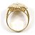 Autre Marque Anello a fascia in oro giallo 18K con diamante D'oro - vista 3