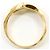 Autre Marque Anello fede in platino PT900 e oro giallo 18K con diamanti D'oro - vista 2