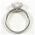 Autre Marque Anello fede in platino con diamante - vista 3