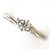 Autre Marque Platin-Ehering mit Diamant