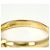Autre Marque Anello a fascia in oro giallo 18K con diamante D'oro - vista 5