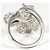 Autre Marque Anello fede in platino PT900 con diamante rosa - vista 4