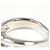Autre Marque Platin-Ehering mit Diamant - Ansicht 6