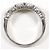 Autre Marque Platin-Ring mit Diamant - Ansicht 3