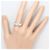 Autre Marque Platin-Ring mit Diamant - Ansicht 7