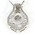 Autre Marque Platin-Diamant-Halskette - view 3