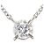 Autre Marque Collar de platino con diamante