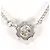 Autre Marque PT850 Platinum Necklace with Diamond - view 3
