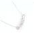 Autre Marque Collana in oro bianco 18K D'oro - vista 2