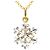 Autre Marque Collana in oro giallo e bianco 18K D'oro