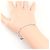 Autre Marque Bracciale con charm in oro bianco 18K e diamanti D'oro - vista 5