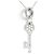 Autre Marque Collana in oro bianco 14K D'oro