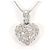 Autre Marque Collar de oro blanco 18K y diamantes Dorado