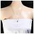 Autre Marque Collar de oro blanco 18K y diamantes Dorado - vista 6