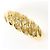 Autre Marque Anello fede in oro giallo 18K con diamante D'oro