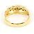 Autre Marque Anello fede in oro giallo 18K con diamante D'oro - vista 4