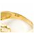 Autre Marque Ehering aus 18K Gelbgold mit Diamanten Golden - Ansicht 5