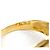 Autre Marque Ehering aus 18K Gelbgold mit Diamanten Golden - Ansicht 6