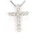 Autre Marque Collana in oro bianco 18K con diamante D'oro