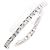 Autre Marque Bracciale con charm in oro bianco 14K/18K con diamanti D'oro