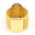 Autre Marque Anel aliança em ouro 18K e diamantes Dourado - vista 4