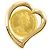 Autre Marque Pendente in diamanti e oro giallo 18K & 24K D'oro