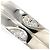 Autre Marque Anello fede in oro bianco 14K con diamante D'oro - vista 2