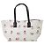 Loewe T Shopper de lona estampada Large Blanco