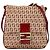 Fendi Vintage Flap Zucchino Coated Canvas Small Beige