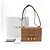 Christian Dior 30 Montaigne Flap Leather Micro Beige - vista 7