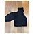 Céline Celine Pull asymétrique en mohair et soie noir - vue 9