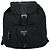 Prada Nylon com fivela e bolso frontal Preto