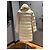 Moncler Casaco Puffer Acolchoado Creme Cru - vista 8