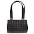 Chanel Chocolate Bar Barrel Quilted Leather Small Schwarz