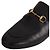 Mules Gucci de cuero negro - vista 5