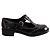 Miu Miu Loafer aus schwarzem Leder