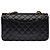 Bolsa CHANEL Timeless/Classique em Couro Preto - 103965 - vista 4