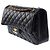 Bolsa CHANEL Timeless/Classique em Couro Preto - 103965 - vista 5