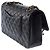 Bolsa CHANEL Timeless/Classique em Couro Preto - 103965 - vista 6
