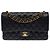 CHANEL Timeless/Classique Tasche aus schwarzem Leder - 103967 - Ansicht 2
