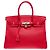 Hermès mala HERMES Birkin 35 em Couro Vermelho - 103974 - vista 3
