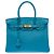 Hermès mala HERMES Birkin 30 em Couro Azul - 103950 - vista 3