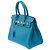 Hermès mala HERMES Birkin 30 em Couro Azul - 103950 - vista 5
