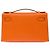 Hermès Borsa HERMES Kelly Mini in Pelle Arancione - 103959 - vista 4