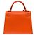 Hermès Bolsa HERMES Kelly 25 em Couro Laranja - 103948 - vista 4