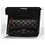 CHANEL Timeless/Classique Tasche aus schwarzem Leder - 103940 - Ansicht 2